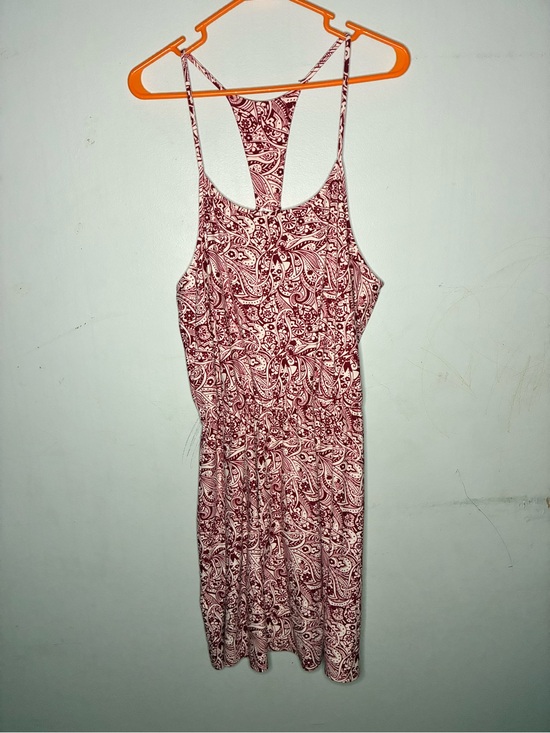 C Dresses & Skirts - C Pink Paisley Racerback Mini Dress